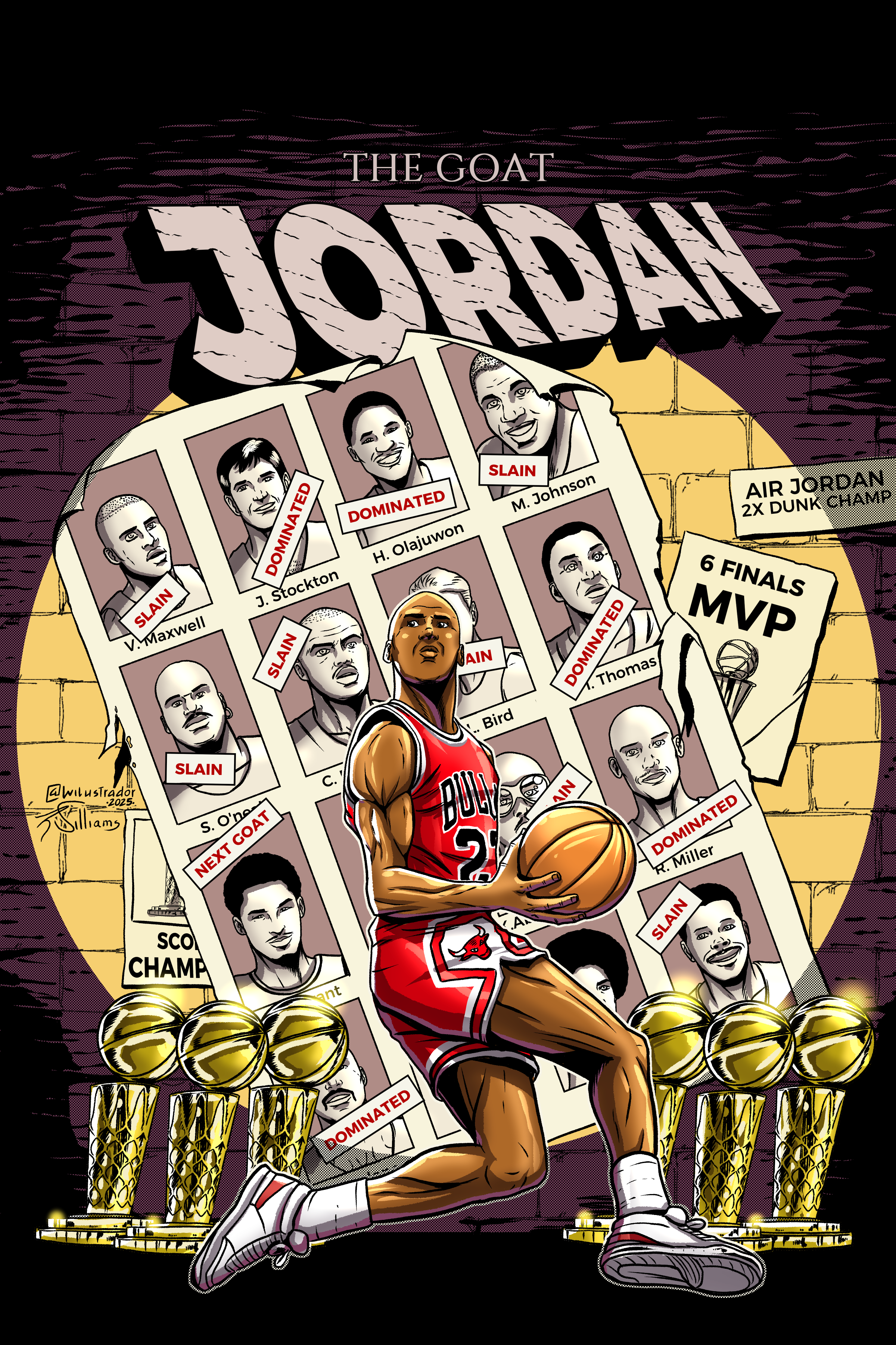 C2E2 Exclusive Michael Jordan FAME Cover Foil LTP 100